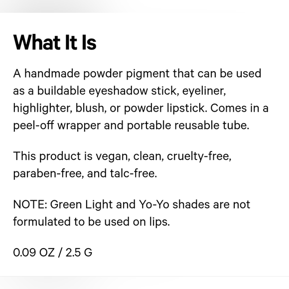 Skip It | Color Chalk | Multi-Use Eyeshadow Stick | Milk Makeup | Brand New - Picture 13 of 16